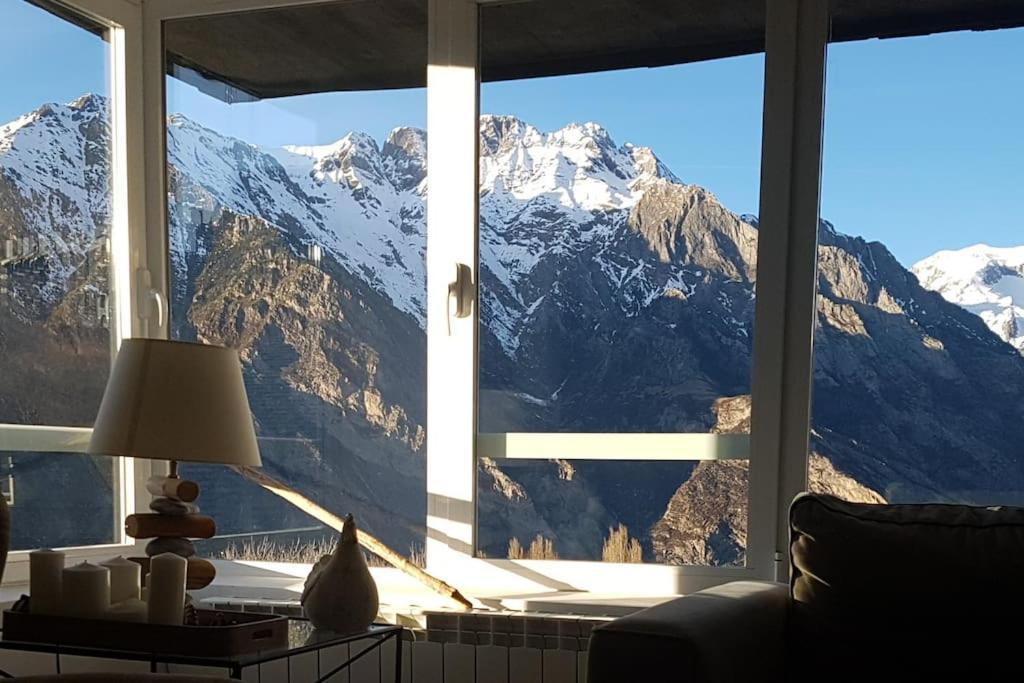 Las Mejores Vistas Del Valle. Apartmento 65M.Wifi Cerler Exteriér fotografie